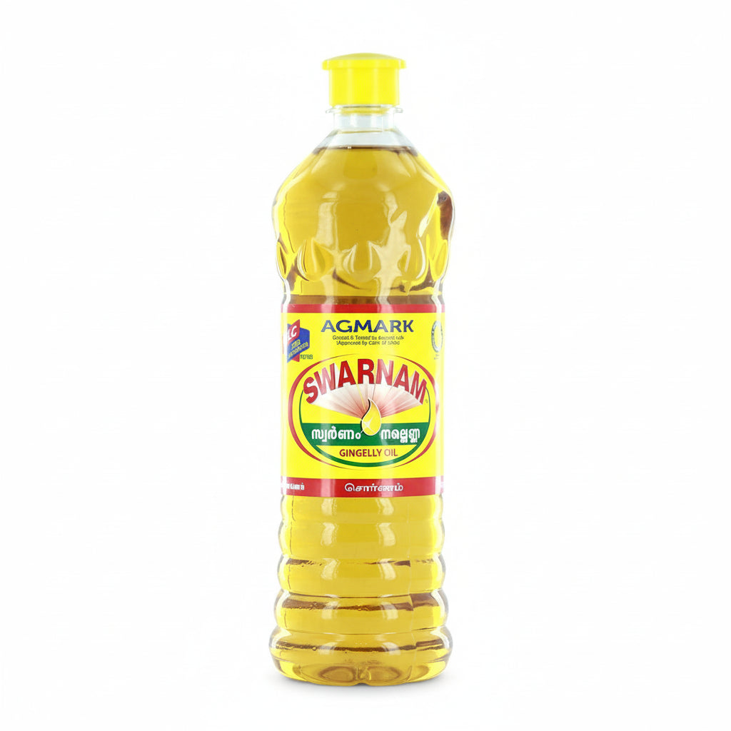 Swarnam Agmark Gingelly Oil Bottle | Nallenna
