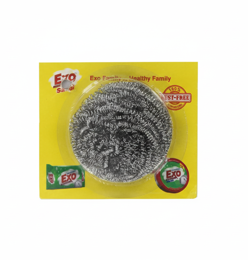 Exo Safai Steel Scrubber - Rust Free