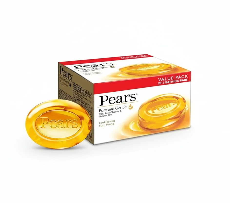 Pears Soap Pure & Gentle Bathing Bar Value Pack