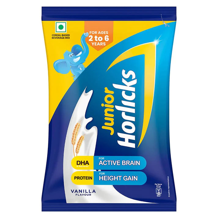 Junior Horlicks Vanilla Pouch