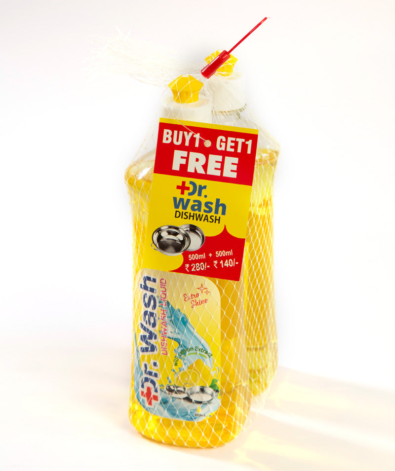 DR Wash Dishwash Liquid 1+1 offer