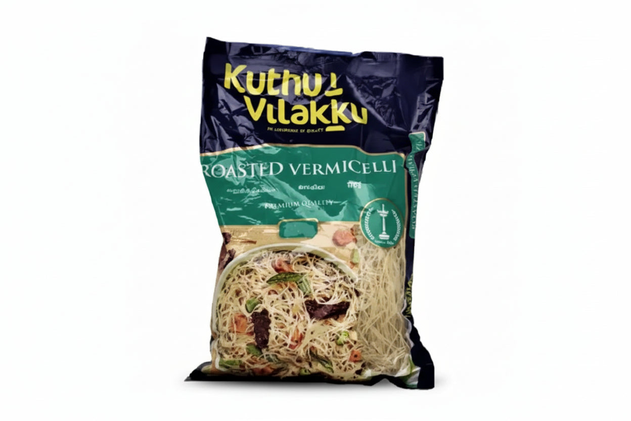 Kuthu Vilakku roasted vermicelli package on a white background