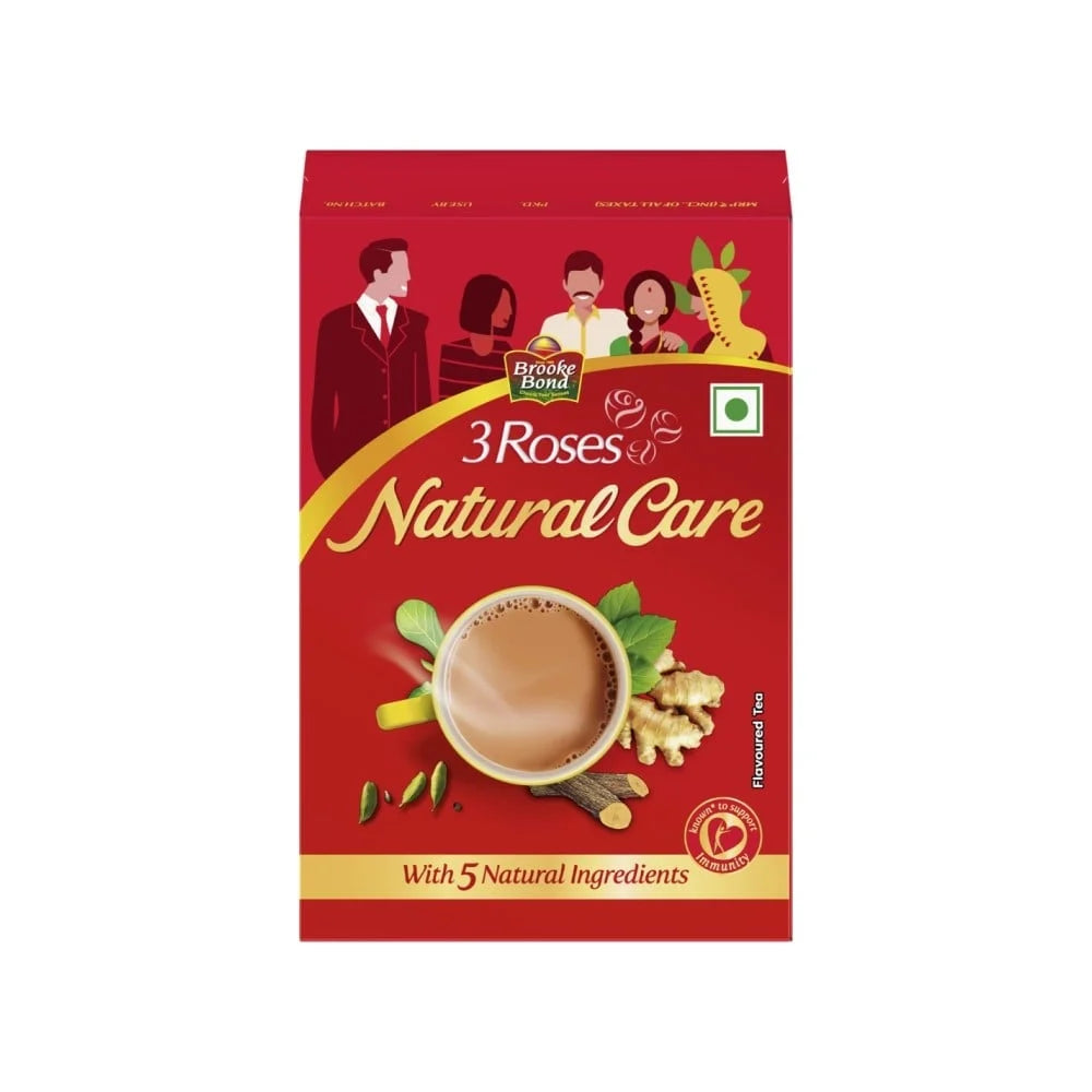 Brooke Bond 3 Roses Natural Care Tea