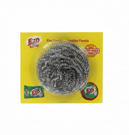 Exo Safai Steel Scrubber - Rust Free