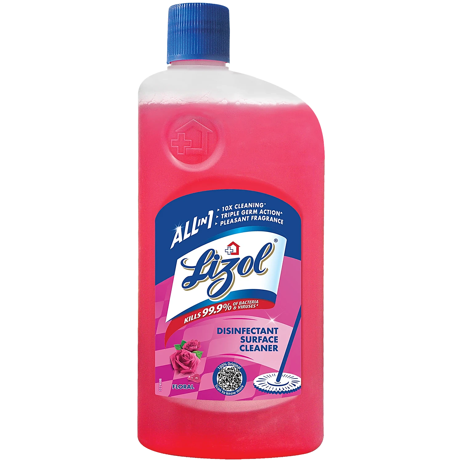 Lizol Disinfectant Surface & Floor Cleaner Liquid - 1 lt