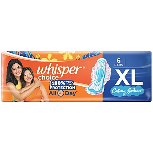 Whisper Choice Sanitary Napkins