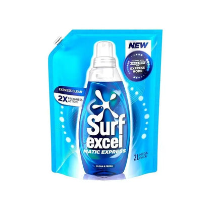 Surf Excel Matic Express Clean & Fresh Liquid Detergent pouch