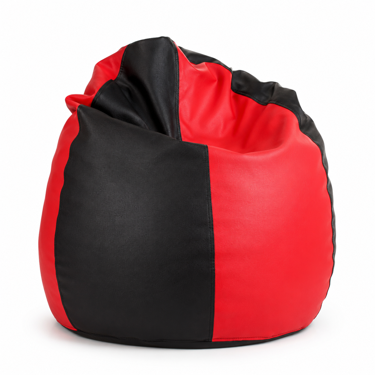 Premium Leatherette Bean Bag Chair for Living Room & Gaming With Filled Beans