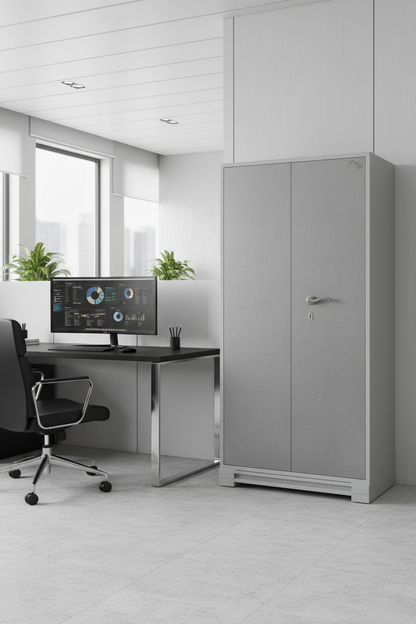 Office Series 2 Door Metal Alamara/Almirah/Wardrobe Cabinet
