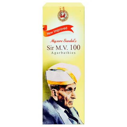 Mysore Sandal Sir M.V. 100 Agarbatti 90 g