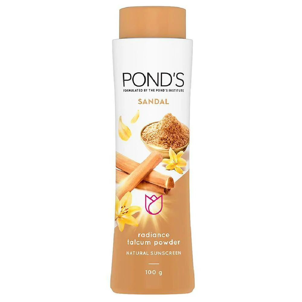 Pond's Sandal Natural Sunscreen Radiance Talc
